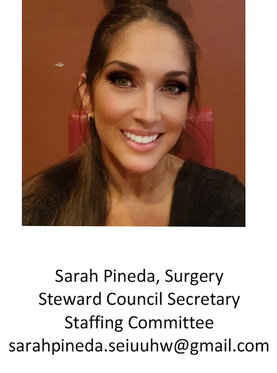 Sarah Pineda, Secretary
